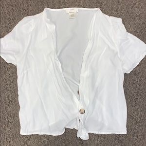 Urban outfitters white shirt size large